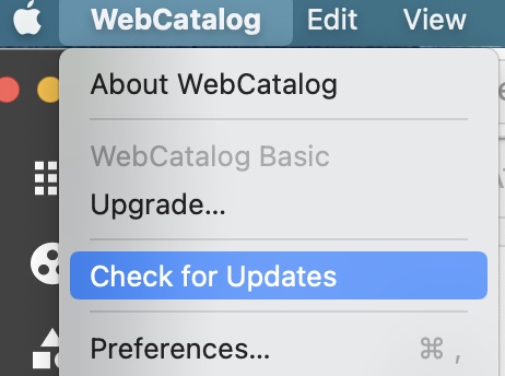 Updating WebCatalog software and Widgets (WebApps) - UNA Help